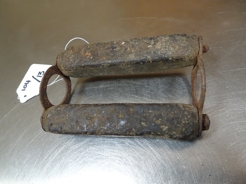 Vintage footrest pedal - footrest,