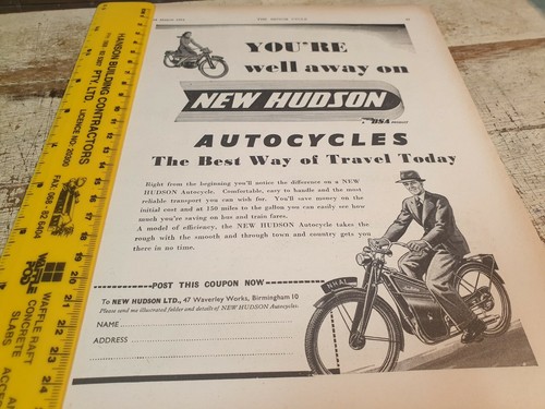 1954 new hudson - 1954, autocycle